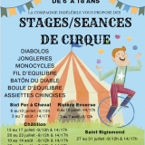 Stages / Séances de cirque - Châtillon-sur-Cluses