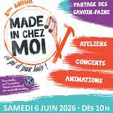 Festival Made in chez moi et pi d'pas loin !