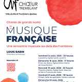 Le Chœur Tremblant chante de grands noms de la musique française