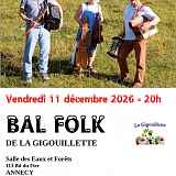 Bal folk de Noël avec La Gigouillette et Bois de Lune
