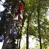 Parcours aventure : Les Aventuriers du lac Bleu