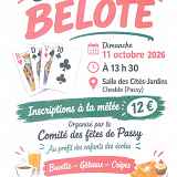 Concours de belote à la Salle des Cités Jardin