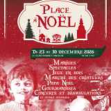 Place à Noël : Manèges à propulsion parentale