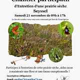 Chantier nature participatif entretien de praires