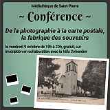 Conférence "De la photographie à la carte postale : la fabrique des souvenirs"