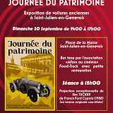 Journée du patrimoine - Exposition voitures anciennes