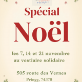 Braderie solidaire spéciale Noël