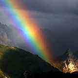 Arc en ciel de pierres