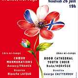 Concert du choeur de jeunes filles de la cathédrale de Bodø (Norvège)