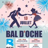 Bal d'Oche et feu d'artifice