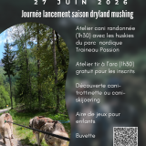 Cani-rando : lancement de saison dryland mushing