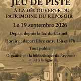 Jeu de piste -  A la découverte du patrimoine du Reposoir