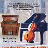 Concert exceptionnel pour fêter le retour de l'Harmonium centenaire