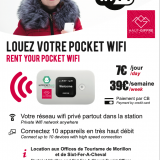 Location de boitiers Wifi Hippocket Wifi