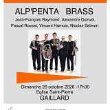 Concert - Quintette de cuivre Alp'Penta Brass