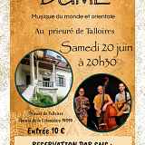 Concert Dume en trio