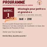 Mixologie pour petit-e-s et grand-e-s