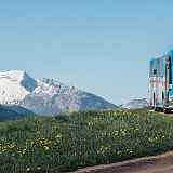 Ligne de bus estival col de la Colombière
