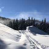 Piste de ski de randonnée : Les Cascades