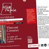 Rencontre littéraire avec Vincent Crouzet pour "Le jour où je suis devenu espion"
