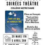 Soirée Théâtre "Tout est bien qui commence mal"