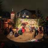 Crèche vivante et marché de Noël