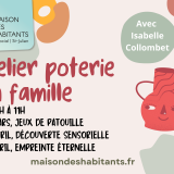 Atelier poterie en famille