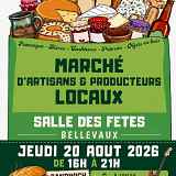 Marché d'artisans et producteurs locaux