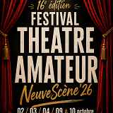NeuveScène 2026 - Festival de théâtre amateur