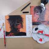 Stage - glass painting manga - ados