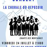 Concert de chants de montagne