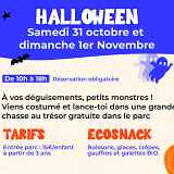 Chasse au trésor d'Halloween au Criq'Parc