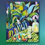 Exposition de peintures - Marie Rossetto "Vase et fleurs"