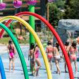 Plaine de jeux aqualudique