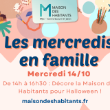 Les mercredis en famille - Décore la MdH pour Halloween