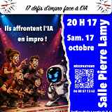 Théâtre : "Les 17 de l'impro : Les Mégalops affrontent l'IA"