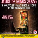 Nouveautés et brunch au Casino