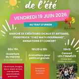 Marché de l'été au Trait d'union
