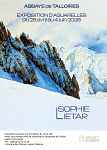 Exposition d'aquarelles de montagnes de Sophie Liétar