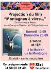 Projection du film "Montagnes à vivre..."