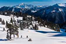ski de randonnée : itinéraire de montée