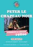 Concert-live : Peter le Chapeau Noir