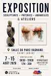 Exposition et atelier de sculpture et aquarelle