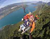 Parapente : vol biplace enfant