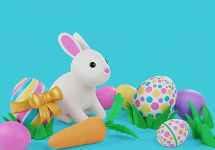 Chasse aux œufs des poussins