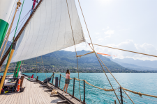Bon cadeau : escapade sur l'Espérance III au Bout du lac d'Annecy