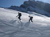 Les sommets enneigés