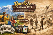 Randojeu - Combloux 1935 : sur les traces du premier téléski