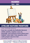 Atelier nature - peinture