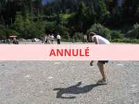 ANNULÉ - Concours de pétanque à La Chèvrerie